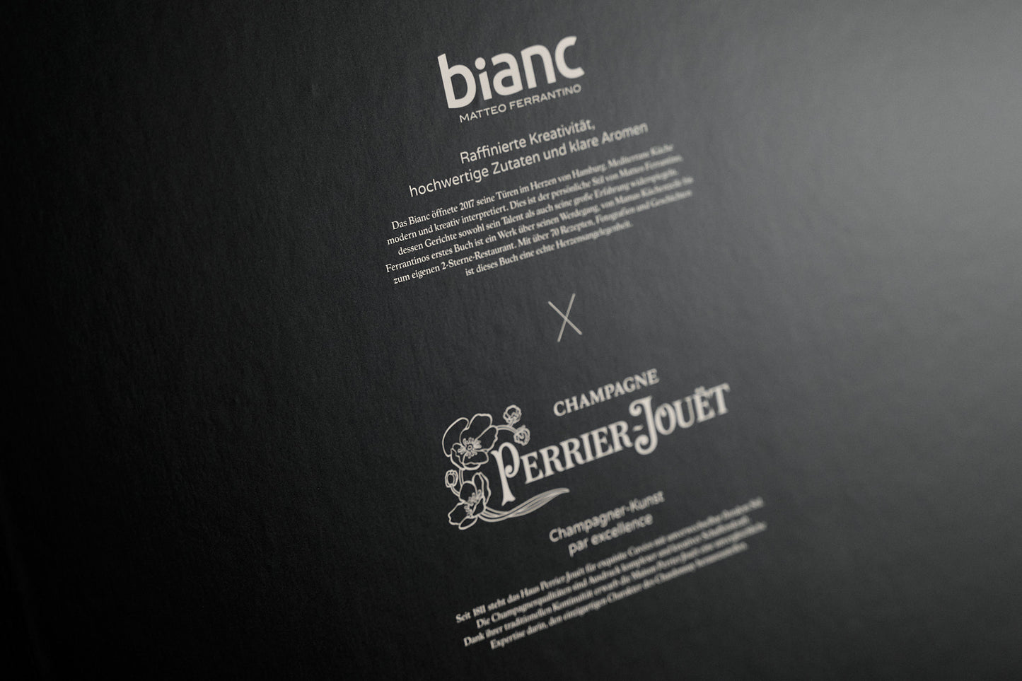 bianc x Perrier Jouët