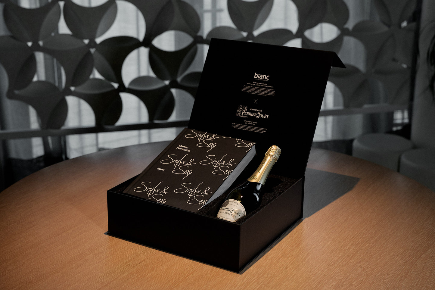 bianc x Perrier Jouët