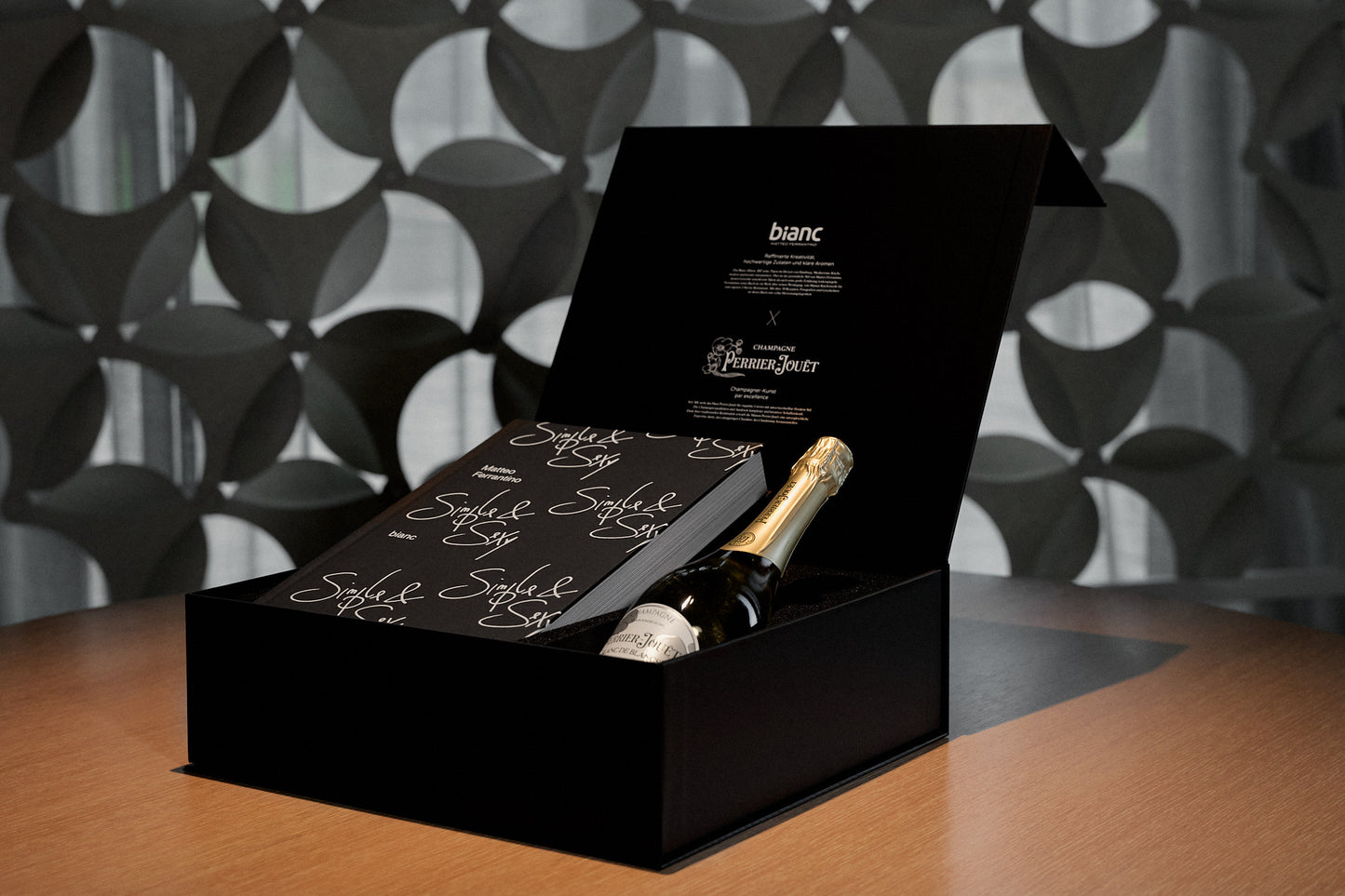 bianc x Perrier Jouët