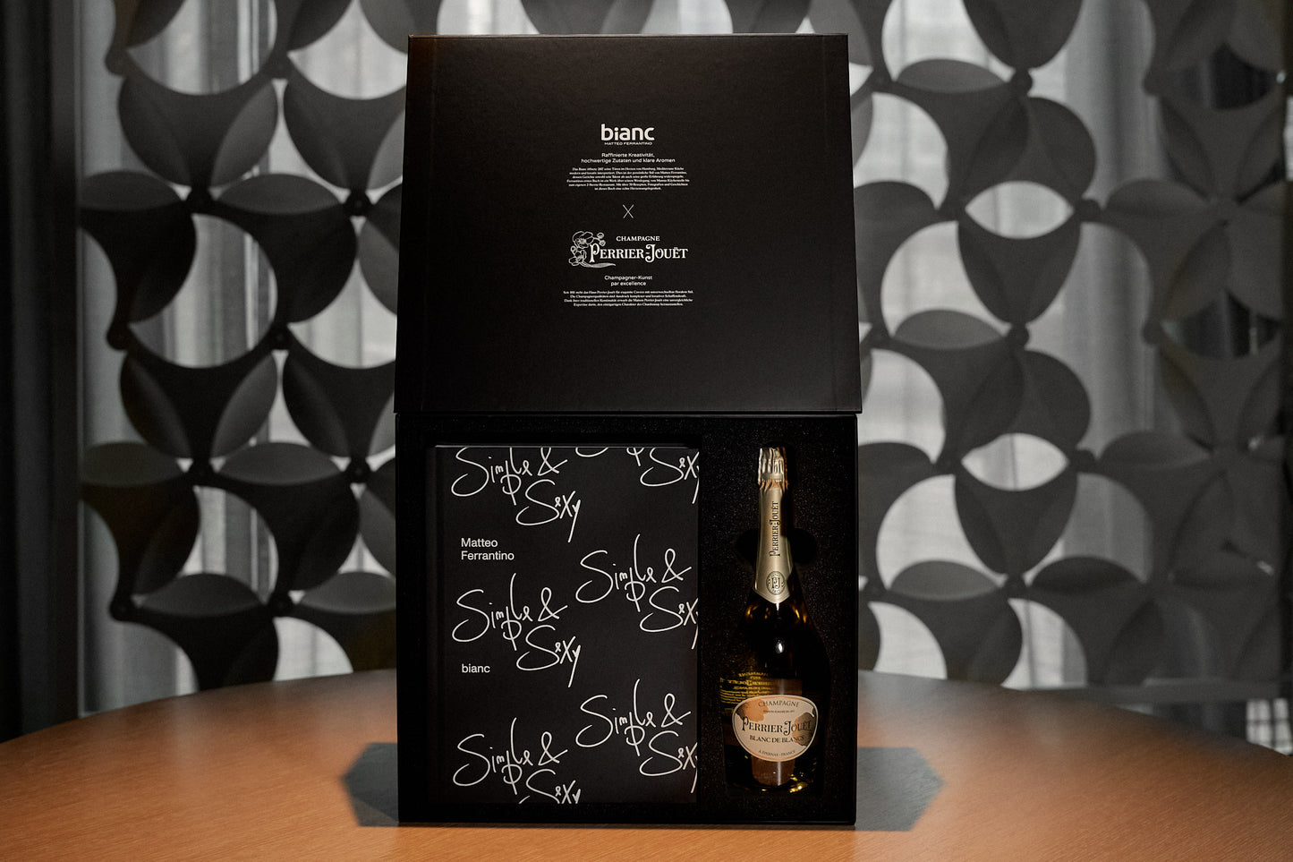 bianc x Perrier Jouët